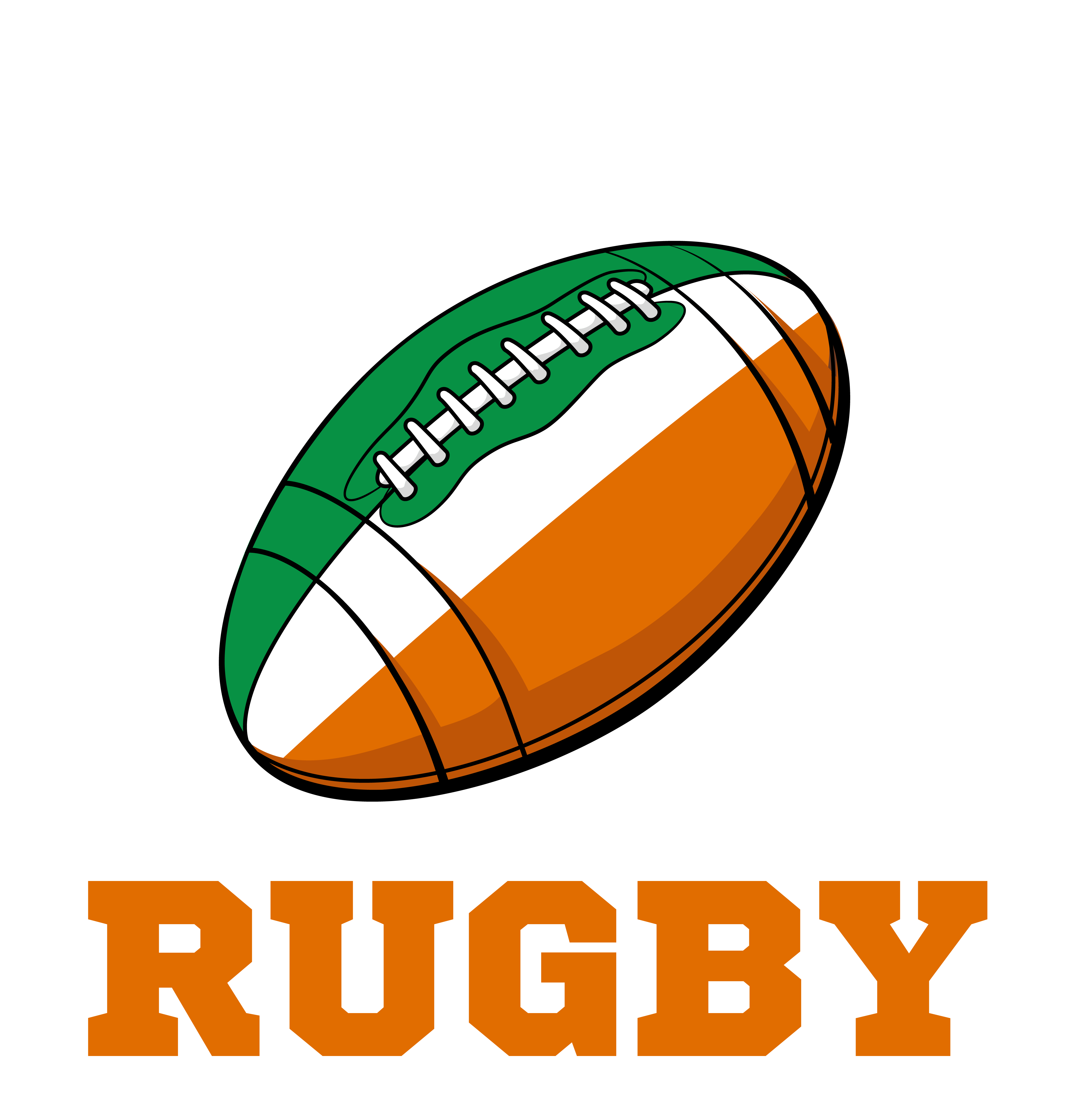 Ireland Rugby Ball T-Shirt (Green)